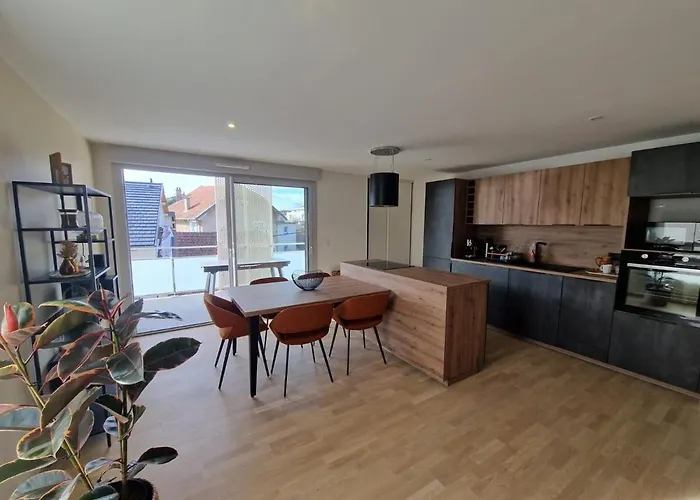 T3 Spacieux, Proche Du Et Du Grand Port Avec Garage アパート *